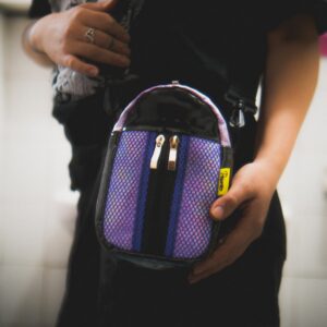 bolso de hombro charol eco cuero